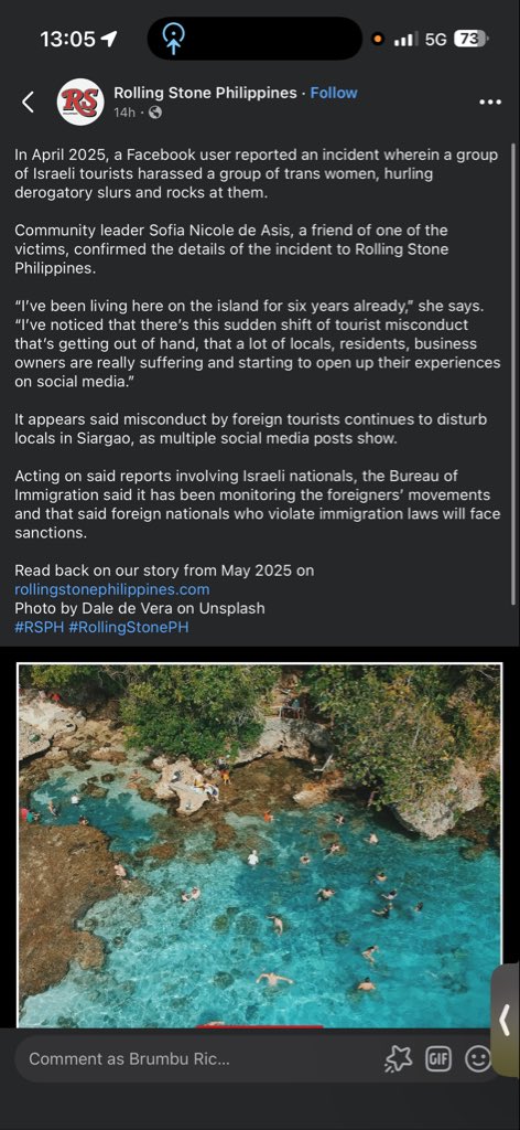 FishTea27's tweet photo. Wherever they go, they are entitled. #israel #pig #trash https://t.co/uY4zR5C5Qs