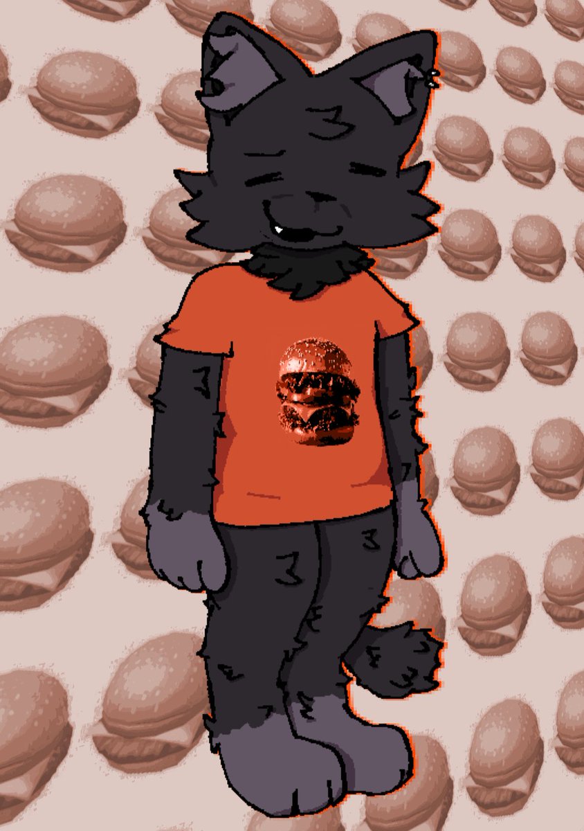 meonix_'s tweet image. did he just say his last name is #Burger