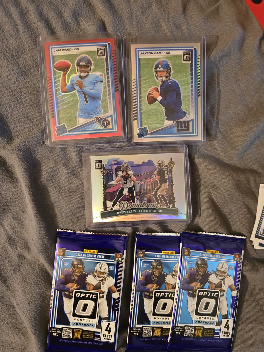 I bought a blaster today and omg. The first 3 packs insane!! Still haven't opened the other 3 packs.