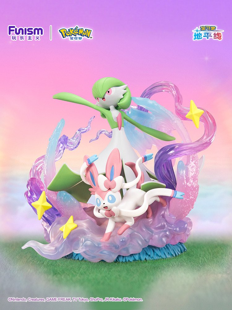 A Gardevoir and Sylveon figure had been revealed by Funism for release in China! It goes on sale today 🎀