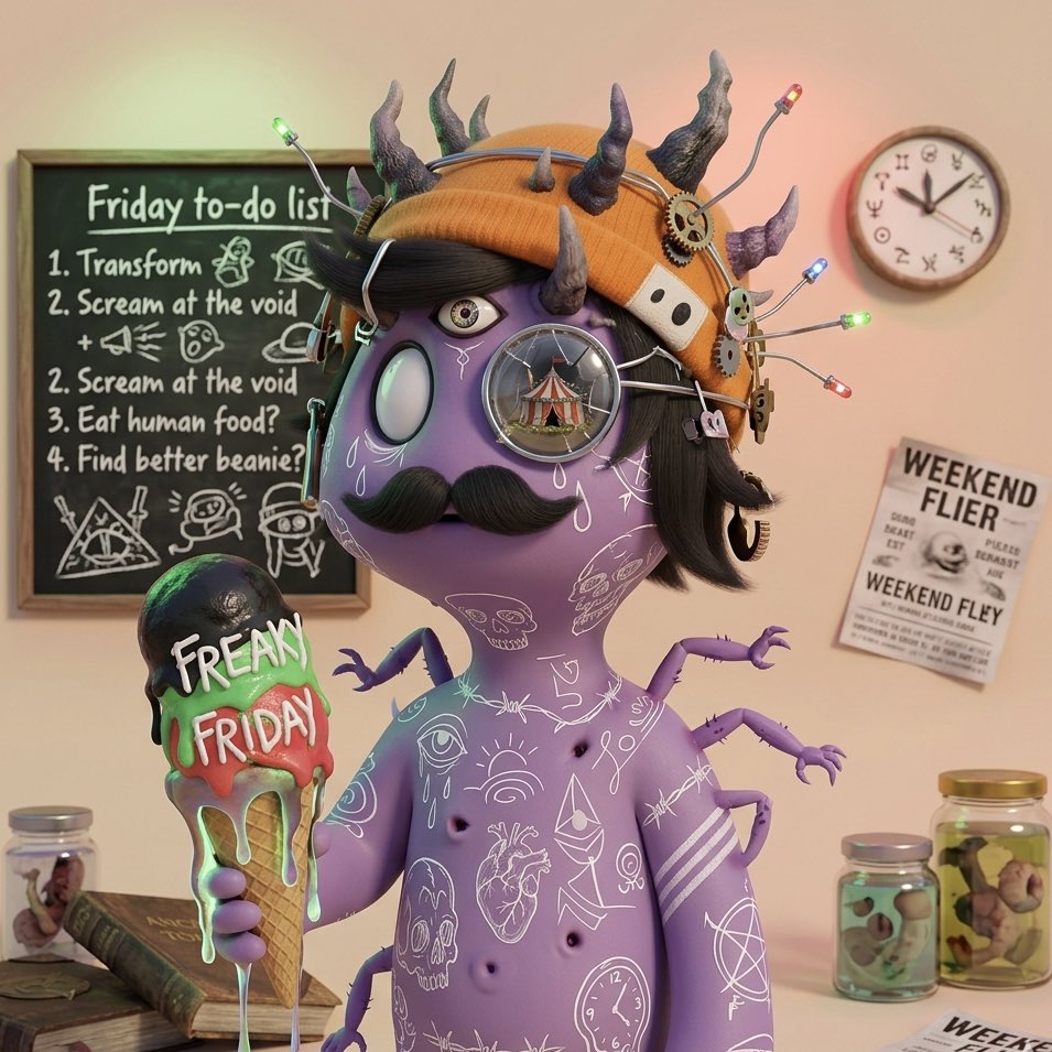 SoLA_Flair's tweet image. GM GA GE or GN , wherever you are on this rock that we call home I hope you have an amazing Friday frens 🥂

Time to get your Friday freak on and shimmy into the weekend 👌🏻

Get Lost ~ Stay Lost 🌀💜

#LostAF