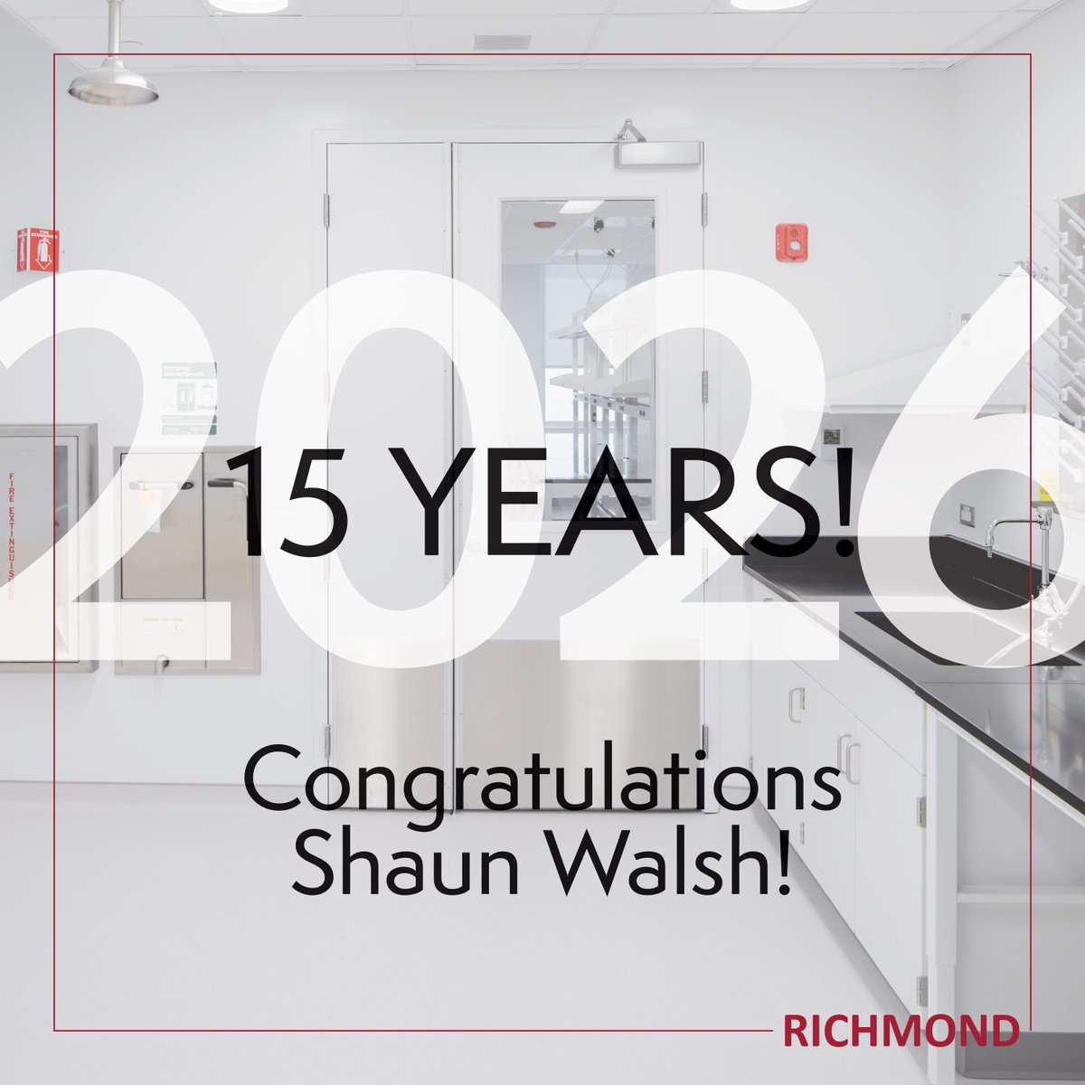 Celebrating 15 Years of Building with Shaun. 
Congratulations on this exciting milestone!