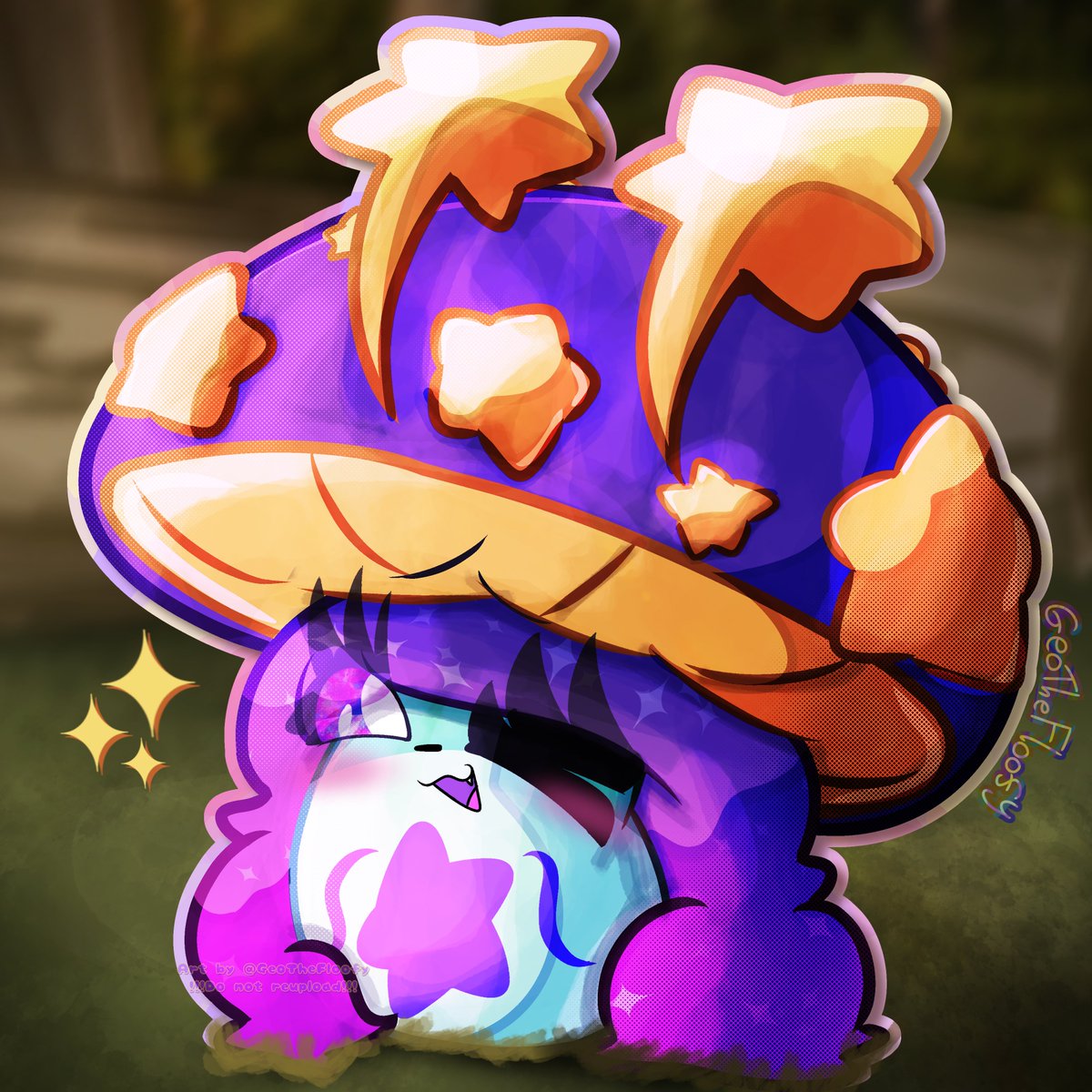 Another cute doodle of Geo's mushroom form! I am just so obsessed with it aaaaaa!! >w<

#art #furry #cute #tf #tfeveryday #transfur