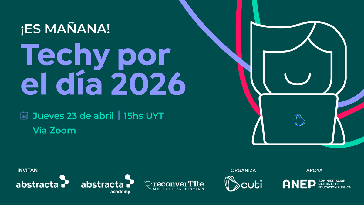 📣 ¡Mañana nos encontramos en #Techyxeldía! 💫
👉 ¡Sumate o compartí esta oportunidad! docs.google.com/forms/d/e/1FAI…
📩 Si ya te registraste, te vamos a estar enviando el link de acceso minutos antes de comenzar.
¡Nos vemos mañana! ✨
