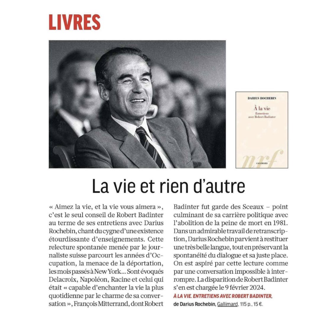 Darius Rochebin tweet media