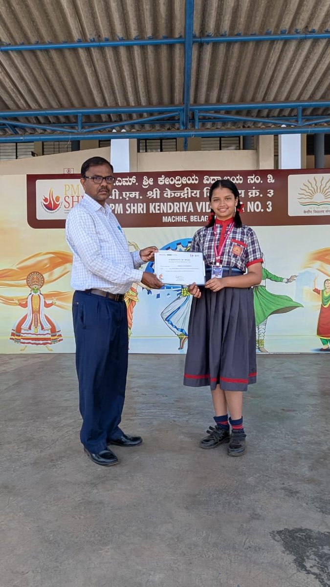 kvno3belagavi's tweet image. Celebrating success: Merit achieved in the Green Olympiad by our talented children 📷📷
#Scienceolympiad