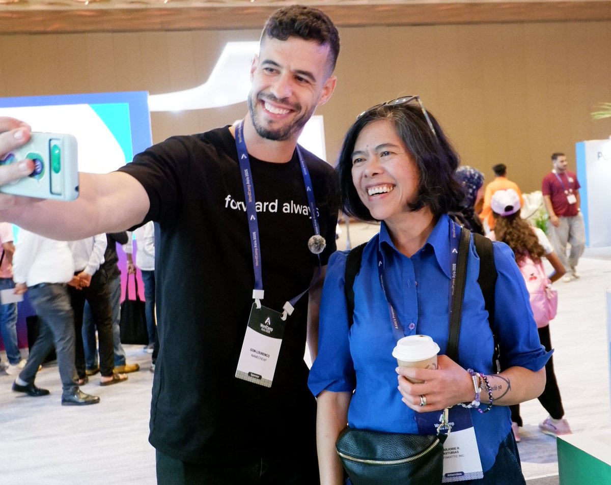 spaceship's tweet photo. Spaceship EasyWP team @WordCampAsia today🚀

It’s been great connecting with everyone! 
If you joined our raffle, come back to our booth on April 11 at 2 PM IST for the winner announcement.
Still haven’t joined? Stop by before then😉

#WordCampAsia #WCAsia #EasyWP #WordPress https://t.co/brcYksO30p