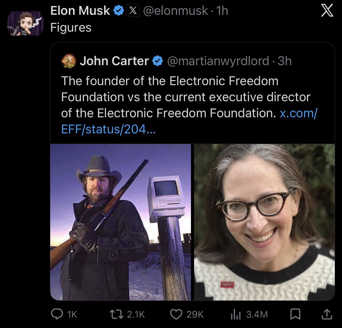 evan loves worf tweet media