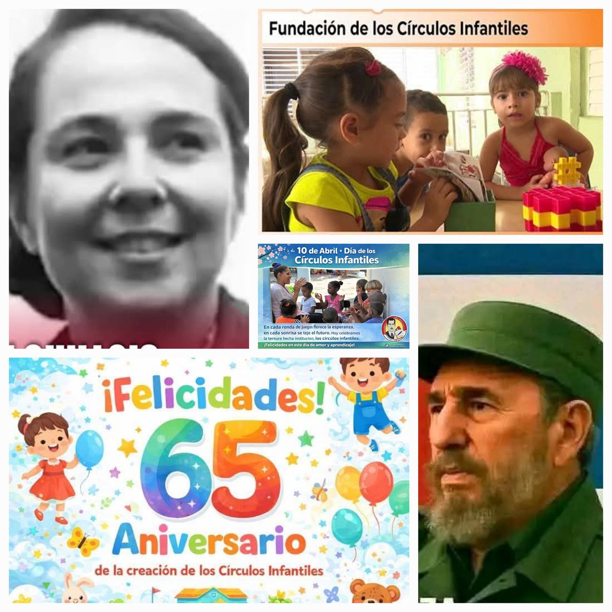 “La creación de los círculos infantiles constituye, entre nuestras tareas, la que más profundamente llevamos en el corazón. Y hemos de llevarla adelante pese a todas las dificultades.”
#VilmaPorSiempre
#Cuba
#LasTunas
