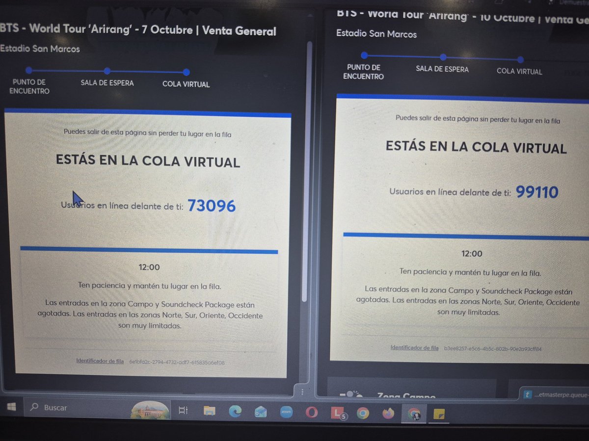 nicki 🇪🇨 busca boletos para bts tweet media