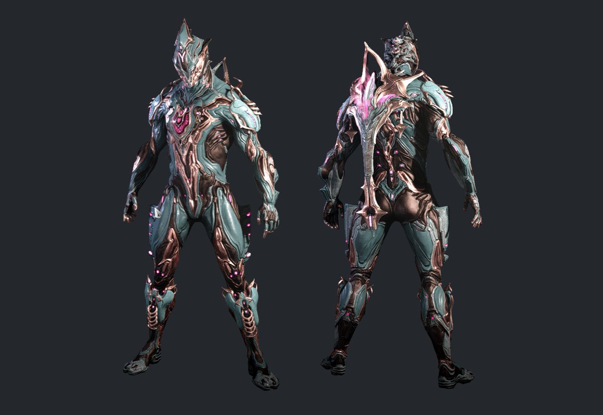 VannyWF's tweet image. I wish we they made more dex warframe skins bcs wdym the last one we got was wisp, she's not even an og frame, she DID NOT deserve that honor 😭 

#Warframe #tennocreate #fashionframe