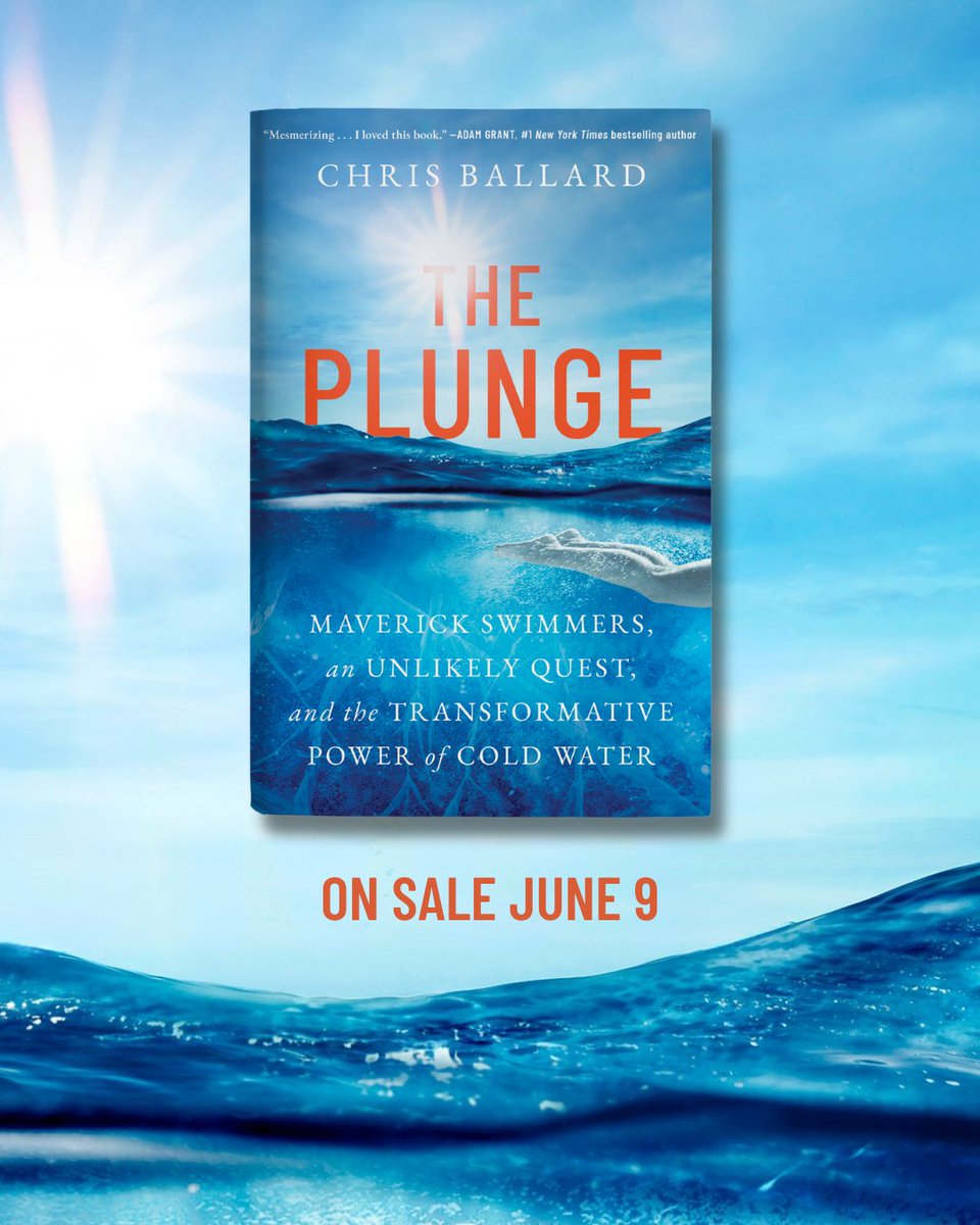 Chris_Ballard33's tweet photo. Three years ago, after a hoops injury, I tried a recovery hack favored by Steph & LeBron.

One thing led to another… and I found myself chasing cold water swimmers around the world.

Frozen lakes. The Baltic Sea. Finnish saunas.

I had no idea what I was getting into.

That journey became a book: The Plunge — coming June 9 from @SimonBooks 

Pre-order now 👇