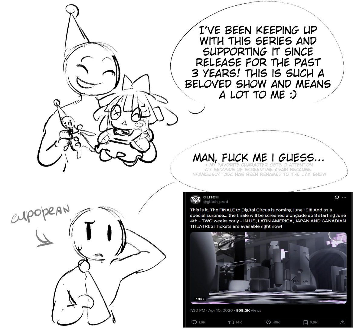 Onionsued's tweet image. can u tell im annoyed