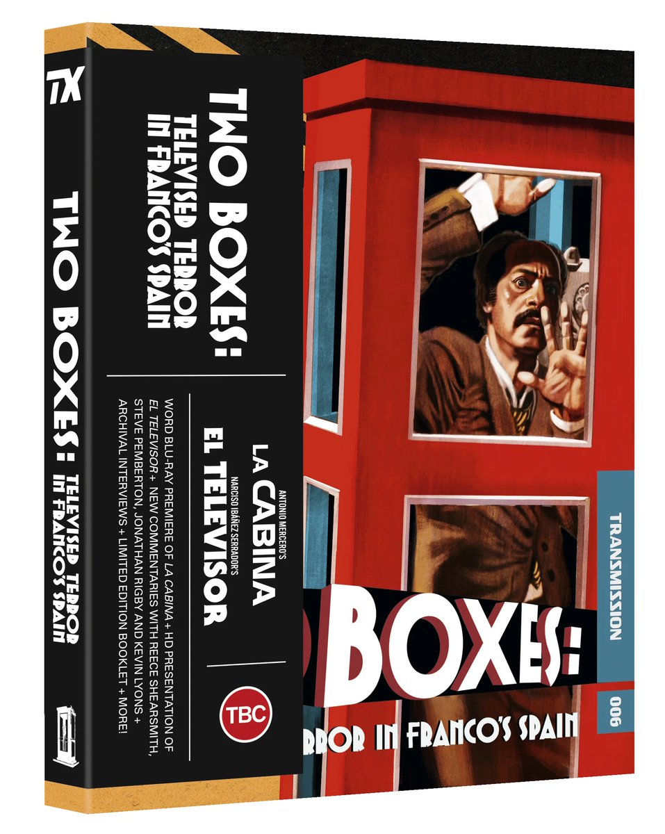 disc_connected's tweet image. ***ANNOUNCEMENT***

Coming on July 20th in the UK on Blu-ray from @FilmsRadiance as part of their #Transmission line: #TwoBoxes: Televised Terror in Franco's Spain (1972/1974)!

Spain in the early 1970s was a country in transition, with increasing economic prosperity and the