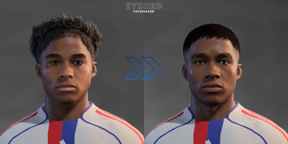 Eyzord_'s tweet image. [FC 25-26] Endrick - Facemod

Get it now for 4€!
linktr.ee/Eyzord

@FIFER_Mods 
@allFCfacemakers

Get access to all my mods for 7€/month!

Support me by liking, sharing &amp;amp; RT 🙌❤️ 

#FC26 #FC25 #FCMods #fifafaces #FifaMods