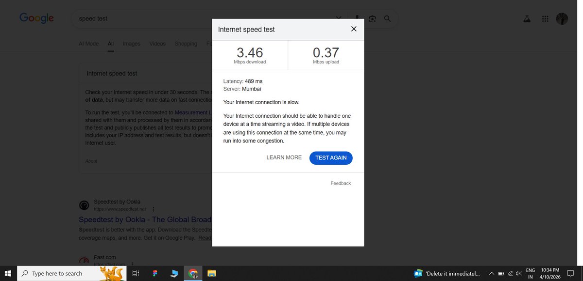 anandshri's tweet photo. @Airtel_Presence admits "High Utilization" in but refuses an immediate refund for 1 Mbps speeds!
Why should I wait for "next month's adjustment" for a failure happening TODAY? Fix the speed or credit my 6-day refund NOW. @TRAI @shashwat_s @jagograhakjago  #AirtelFraud https://t.co/wAPkc6zn6r