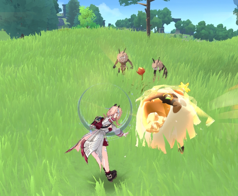 スキル連打を
しばらく気付かなかった
 #原神