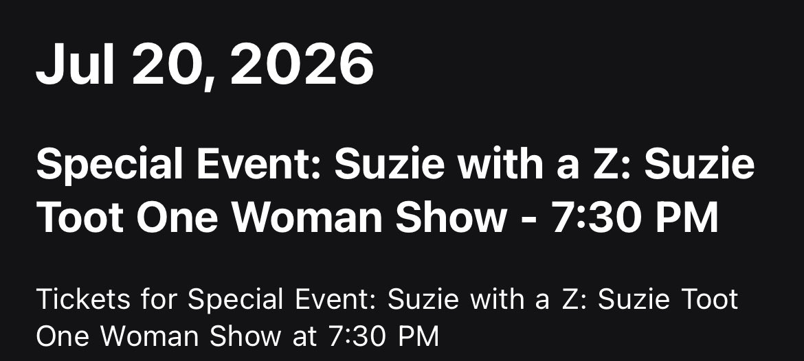 snoozietoot's tweet image. ticket #purchased