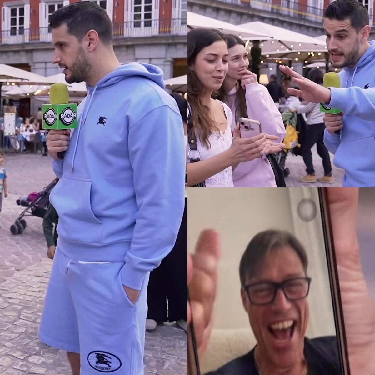 gustavoagom's tweet photo. Acabo de  ver el video de @adrianm10 y que chingon que las Chicas le piden saludos para su Papá y resulta ser Matias Almeyda 🤯🐐❤️ la emoción es de todos JAJAJA https://t.co/srKHr5WwbZ