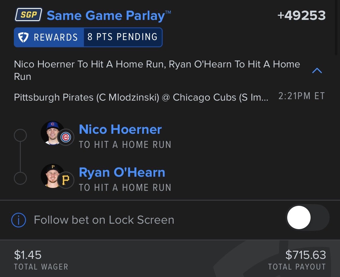 SportsEntClub's tweet photo. I don’t know why the HR odds are Nuked in the early game and I don’t care 🤷🏽‍♂️ https://t.co/BvYBj53syz