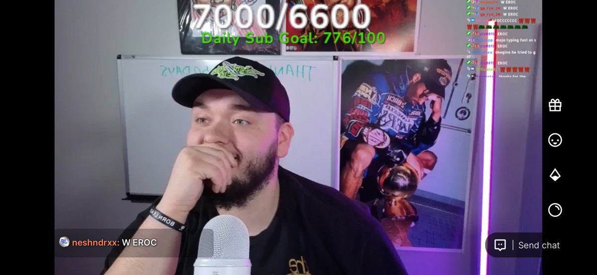 DAGENERAL2K's tweet image. DAGENERAL215 HAS REACHED 7,000 SUBSCRIBERS ON TWITCH 😳 YOU CAN STILL MAKE CONTENT ON 2K 😮‍💨 

#viral #streamer #dageneral215