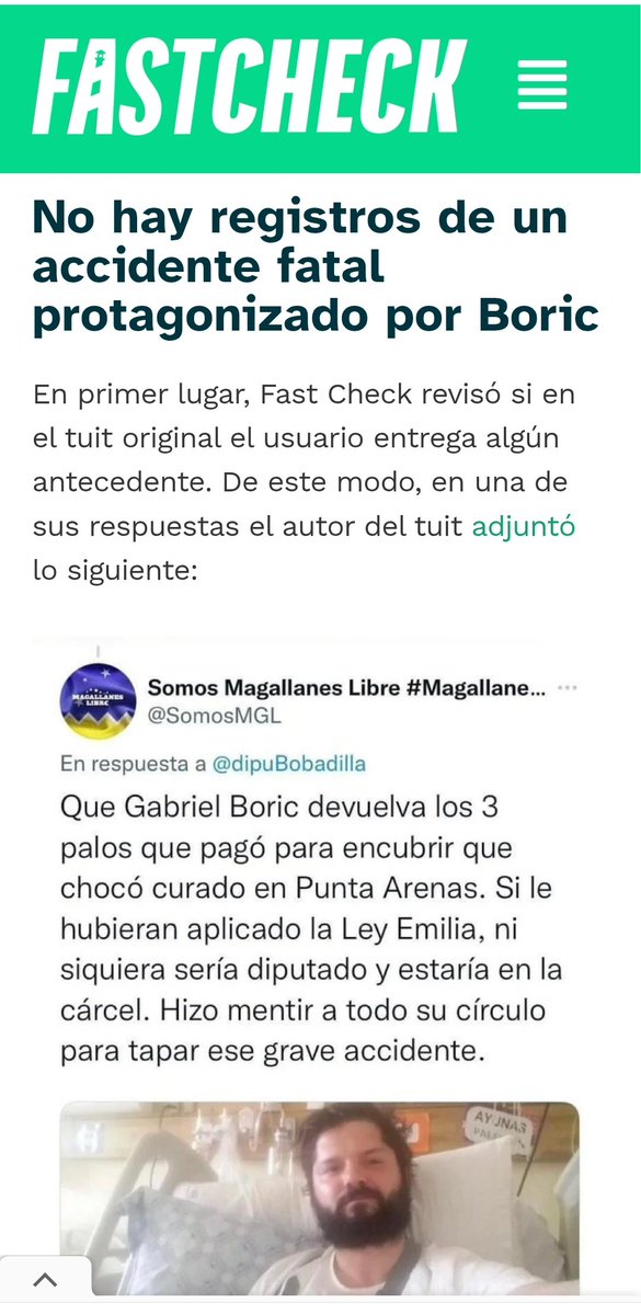 NO a las fake news tweet media