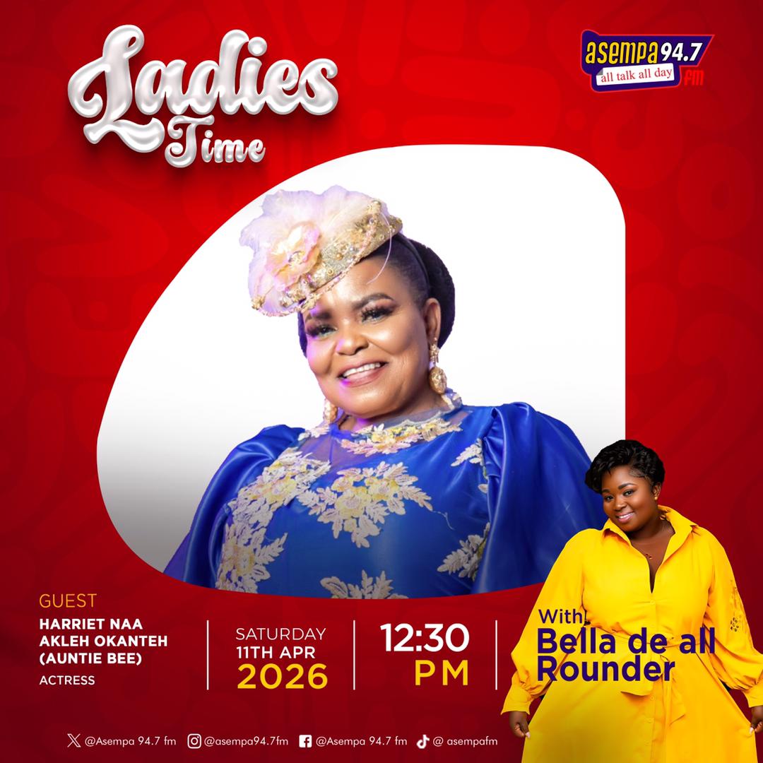 Asempa947_FM's tweet image. Auntie Bee is our special guest tomorrow on Ladies time with the adorable, Bella De All Rounder.

Tune in,

#ladiestime #AsempaFM #AsempaSports