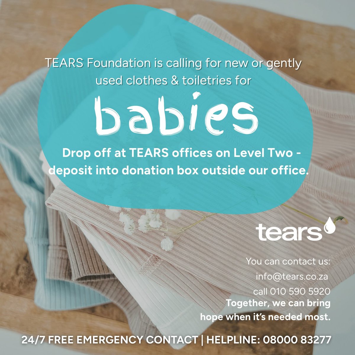 TEARS Foundation tweet media