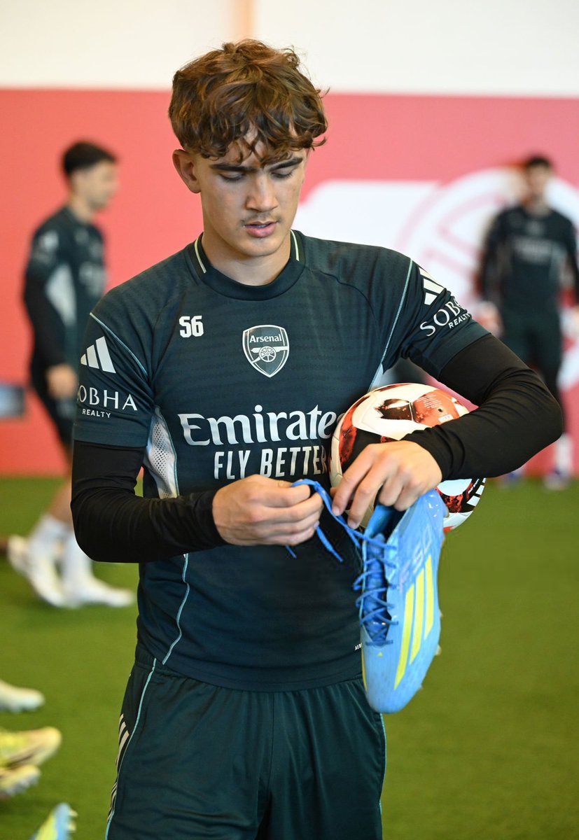 HQpcrt's tweet image. Max Dowman #Arsenal