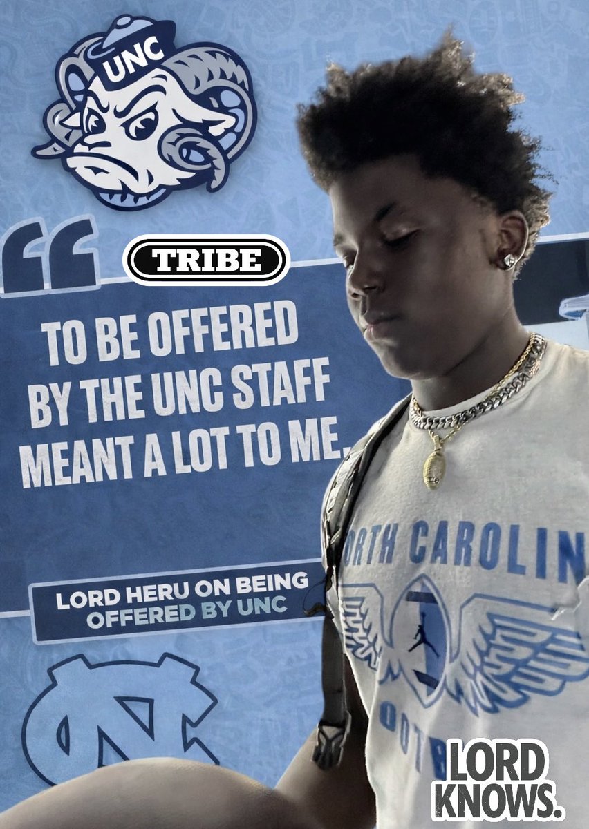 heru_lord's tweet photo. Thank you for believing in me. Chapel Hill is always Love. @Belichick_B @mlombardiuncgm @Coach_Mlombardi #LordKnows @BrandonC_Carr https://t.co/knR5kpxd9P