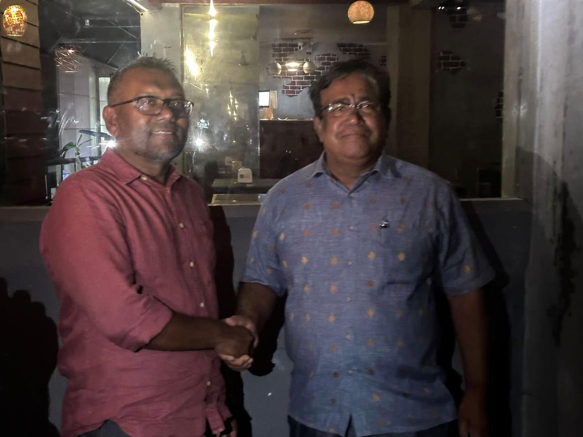 Moosa Ali Manik 🇲🇻 tweet media