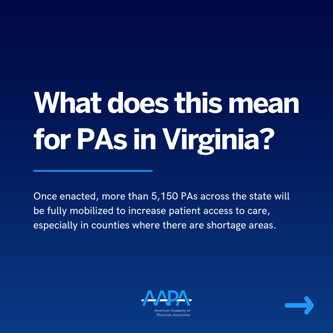 American Academy of Physician Associates tweet media