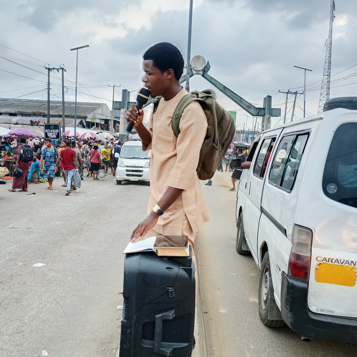 I was called to be a street preacher and I'm proud of it.