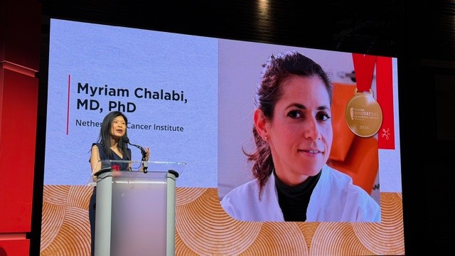 DrChoueiri's tweet image. Very proud to celebrate this year’s Grand Prize winner of the Innovators in Science Award with @SpringerNature  and @TakedaPharma. This year's theme was around bold thinking where #science can change human health. 

Even more proud to see my good friend Dr. @MyriamChalabi from