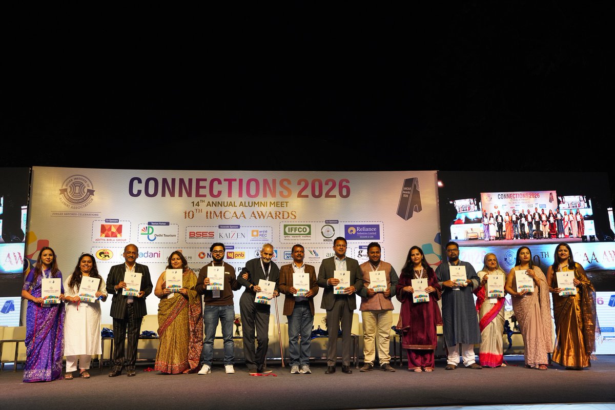 IIMC Alumni Association tweet media