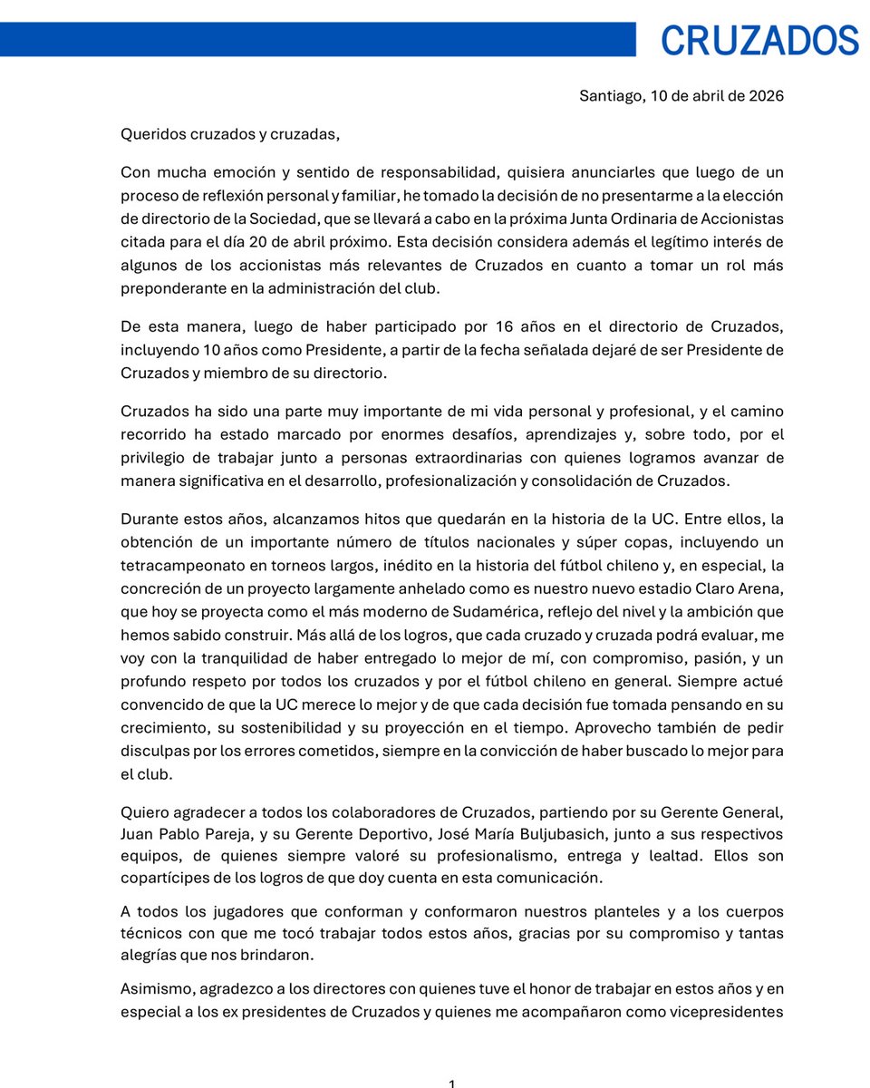 Universidad Católica tweet media