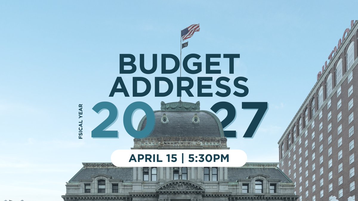 SAVE THE DATE

I invite you to join us at Providence City Hall on Wednesday, April 15th at 5:30PM for this year's Budget Address, where I'll outline next year's fiscal budget and reflect on the progress we've made together.

You can also watch it live on my Facebook page: