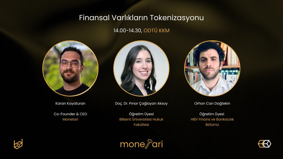 Blockchain Days etkinliğinde kurucu ortağımız Karan Kayaturan, Pınar Çağlayan Aksoy ve Orhon Can Dağtekin ile birlikte "Finansal Varlıkların Tokenizasyonu" panelinde yer alacak. Finansal kurumların tokenizasyona geçiş sürecinde karşılaştığı operasyonel sorunları, altyapı