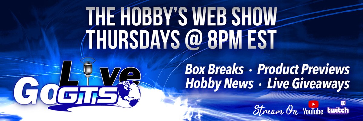 Thanks to the awesome people at <a href="/UpperDeckSports/">Upper Deck</a>, <a href="/UpperDeckEnt/">Upper Deck Entertainment</a>, <a href="/HistoricAutos/">Historic Autograph Company</a> and <a href="/Pulse_Cards/">Pulse Trading Cards</a>, we had four Box Breaks on the show last night and some lucky viewers won some great cards!

Check out the box breaks from last night here: gogts.net/resources-mult…