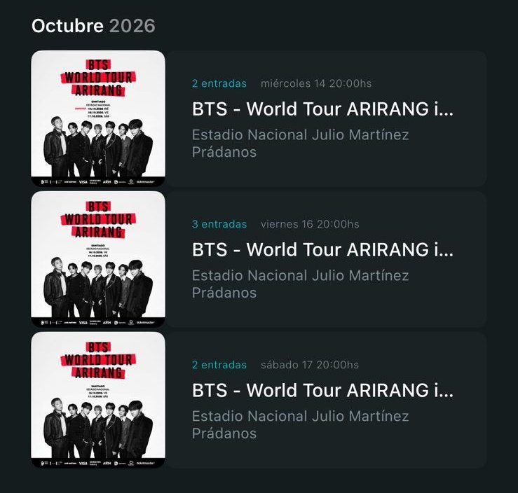 day ˆ𐃷ˆ is seeing bts x3 tweet media