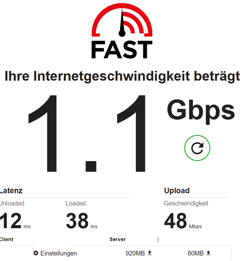 Maeff82's tweet photo. Krass, Glasfaser regelt, danke PYUR. https://t.co/ILZEKHjpmr