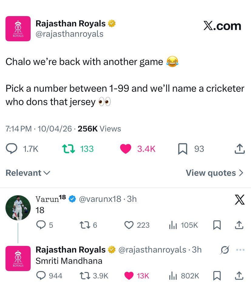 SatSethy's tweet photo. In case you missed this. 😂

#RCBvsRR #RRvsRCB https://t.co/LRv41eDvri