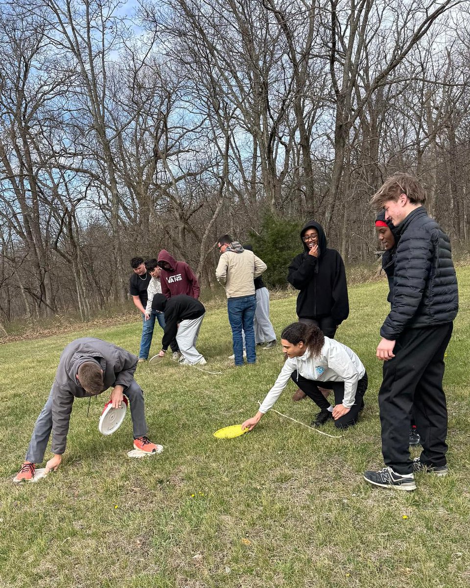 BVA229's tweet photo. Such a great day at Wildwood Education Center! Our students spent time building teamwork, pushing themselves, and connecting with each other in new ways. Experiences like this remind us how important it is to learn and grow together—both inside and outside the classroom. https://t.co/0B8xUeOvX7