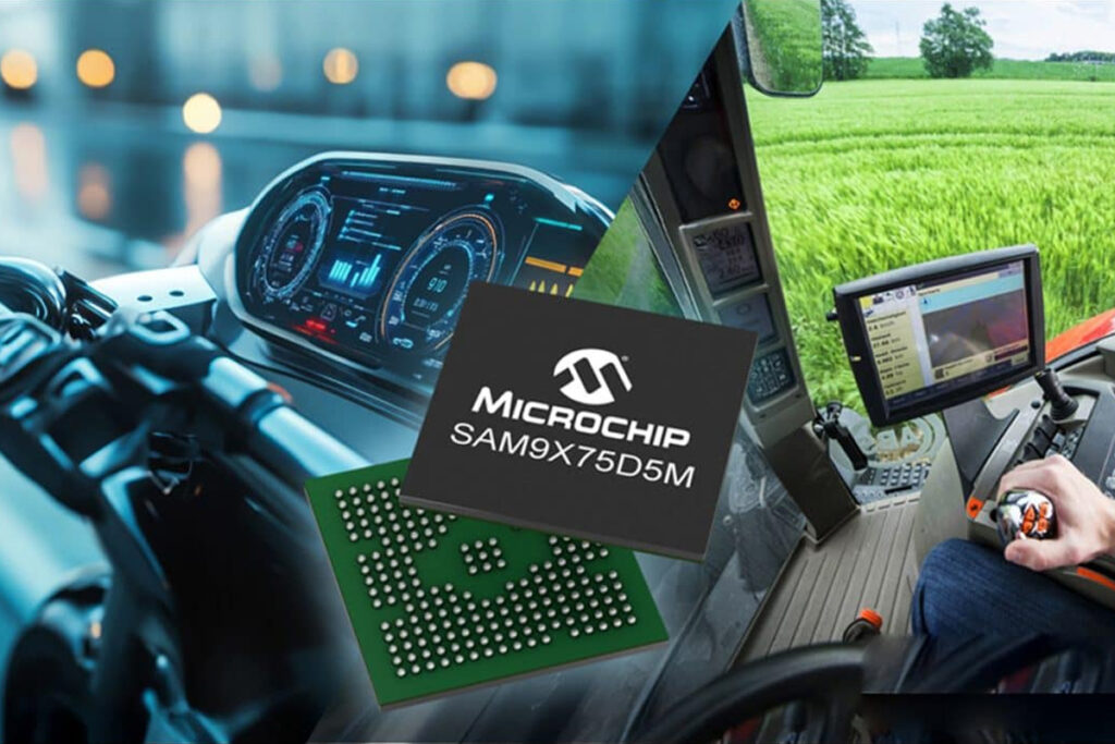 🚗 New silicon for smarter dashboards!
👉 electrotrio.com/microchip-sam9…
<a href="/MicrochipTech/">MicrochipTechnologyInc.</a> SAM9X75D5M = ARM926 + DDR2 in one SiP ⚡
No external DRAM → simpler design + lower cost
Supports 10-inch displays, CAN FD, TSN 

<a href="/MicrochipMakes/">Microchip Makes</a> #Embedded #Automotive #MCU #EV #HMI #technalogia