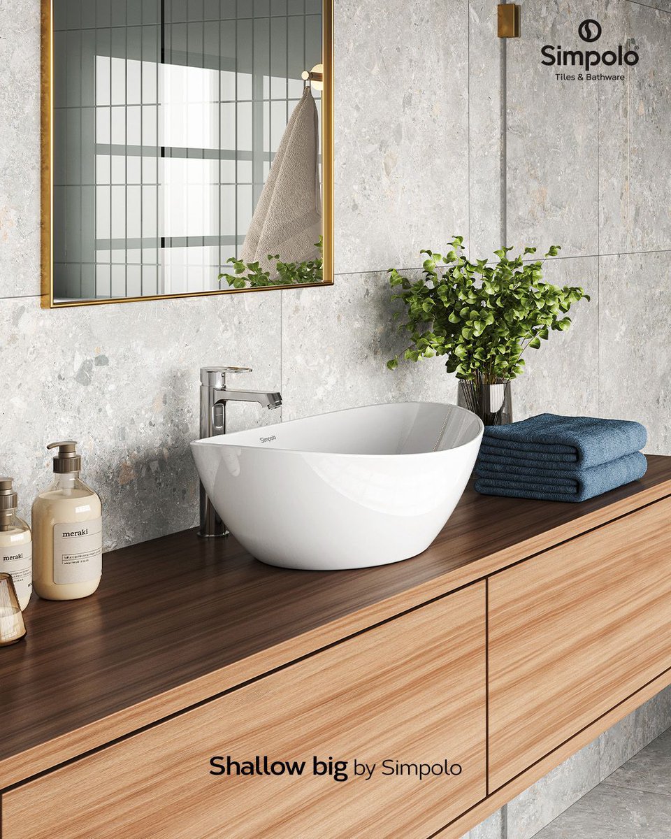 simpoloceramics's tweet photo. Designed to be seen. Built to be felt.
Bathware by Simpolo.

#LiveLavish #SimpoloTilesandBathware #Simpolo #BathwareDesign https://t.co/fatVKdwHQ1