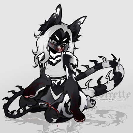 N0IRETTE's tweet photo. 🩸 another chibi for satanyx! https://t.co/Das5N7tE2G