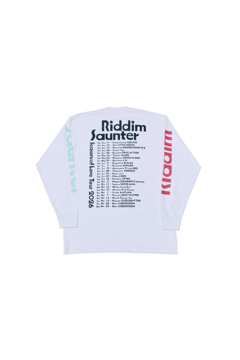 爆買い Riddim Saunter Tシャツ 尽未来際 GOODS | BRAHMAN 30th