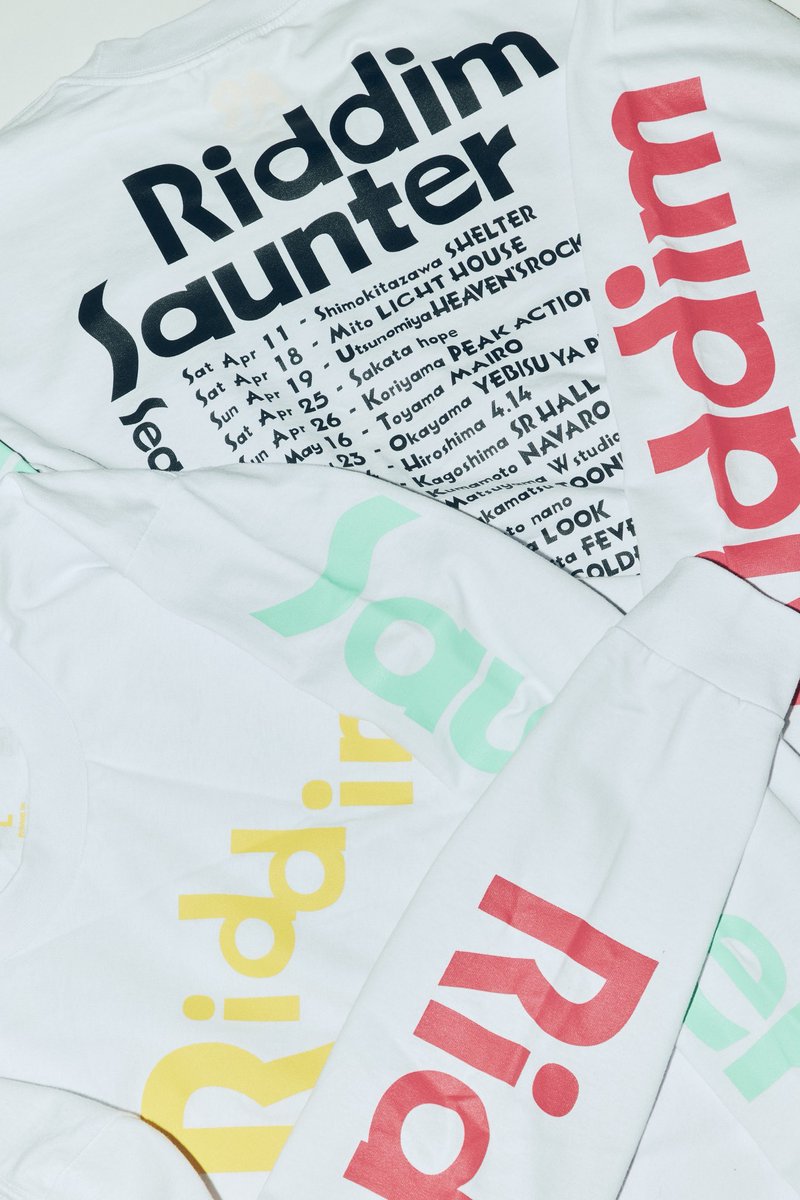 Riddim Saunter Tシャツ 尽未来際 爆買い Riddim Saunter Tシャツ 尽未来際 GOODS | BRAHMAN 30th