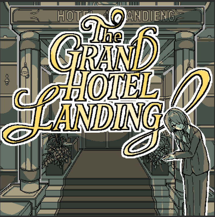 Tesukiya_sukiya's tweet image. 「The Grand Hotel Landing」 

🏨グランドホテル×お悩み解決ADV🏨

どこか不思議なお客様をもてなしながら、お客様の心の奥底にある悩みを解決するゲームです！

年内の発売に向けて鋭意開発中！

#スーパーゲ制デー #ADV #インディーゲーム #Naninovel #Unity