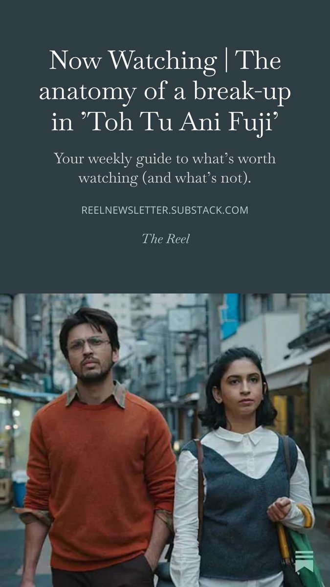 scroll_in's tweet image. Say hello to #NowWatching – Scroll’s new recommendations &amp;amp; reviews newsletter. Curated by our film critic Nandini Ramnath, it’s your weekly guide to what deserves your time on screens big and small. 

Here's this week's #newsletter: open.substack.com/pub/reelnewsle…